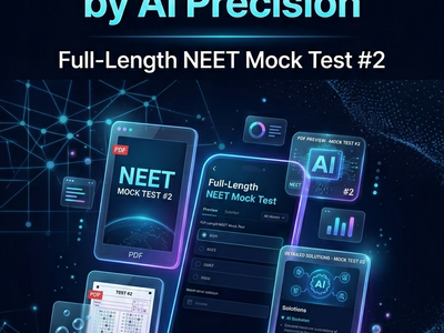 Full-Length NEET Mock Test #2 + Detailed Solutions + Printable OMR Sheet